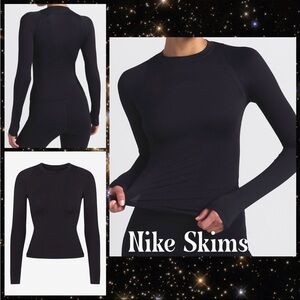 Nike Skims Airy Women's Long-Sleeve Crew-Neck Top